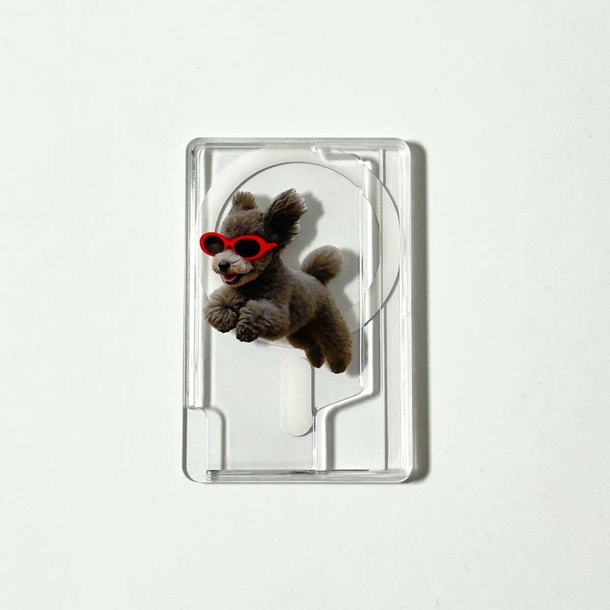 에이쓰리비쓰리(A3B3) [맥세이프] Red Rush Puppy 레드 러쉬 퍼피 (맥세이프 카드 지갑)