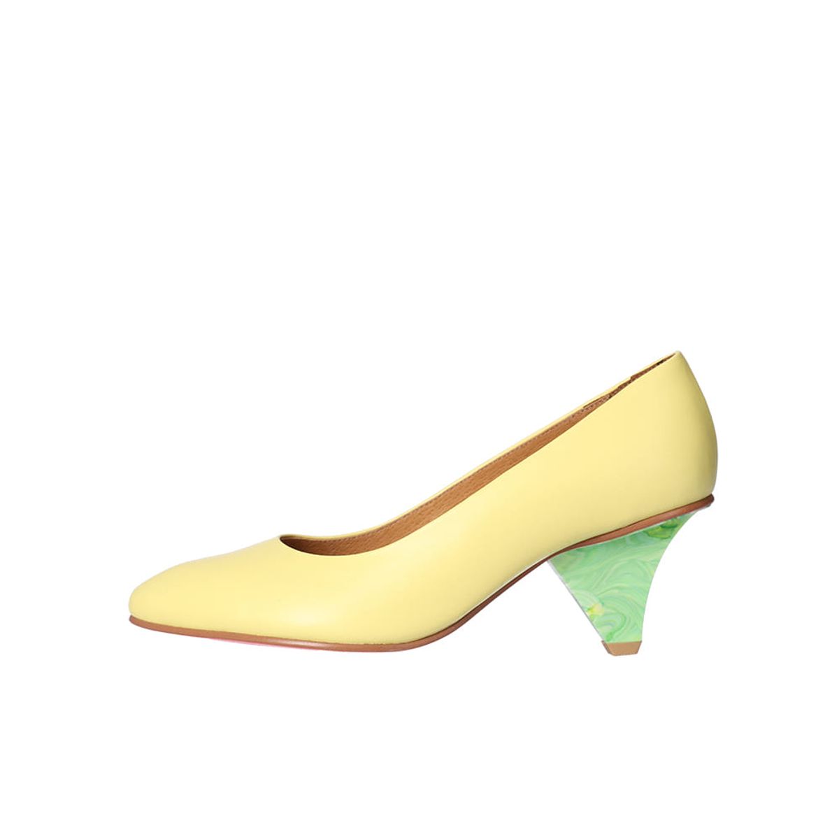 누스미크(NUOSMIQ) PIP Pumps Lemon