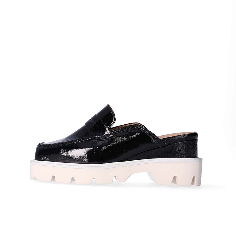 PUKA Platform Bloafer Black