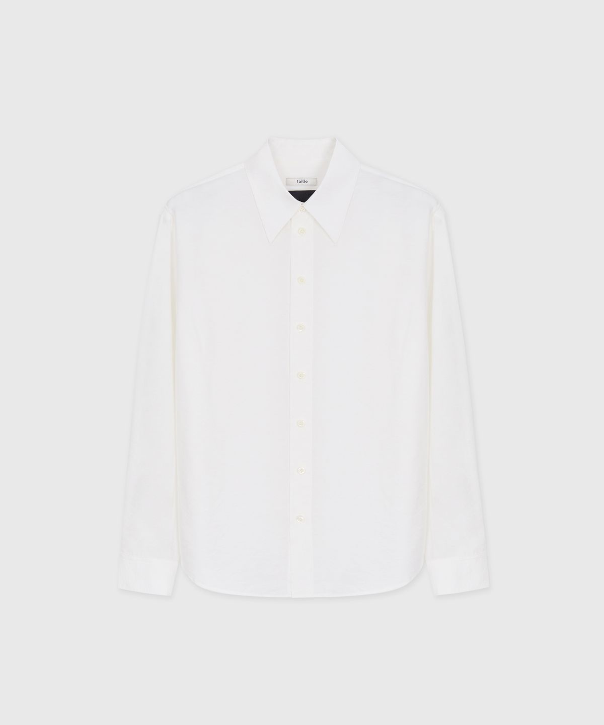 타일레(TAILLE) VOILE BLANCHE COMO SHIRT WHITE