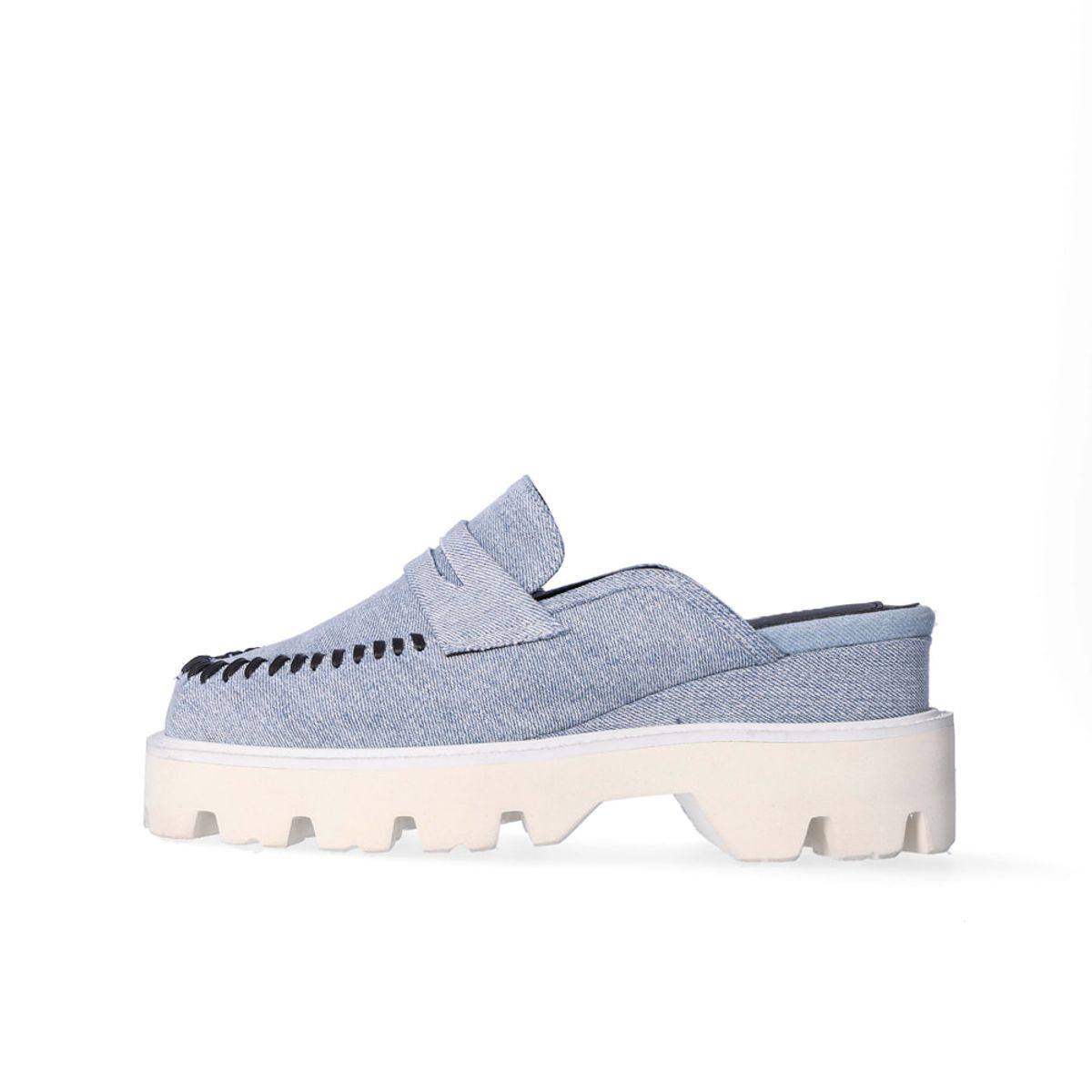 누스미크(NUOSMIQ) PUKA Platform Bloafer Denim