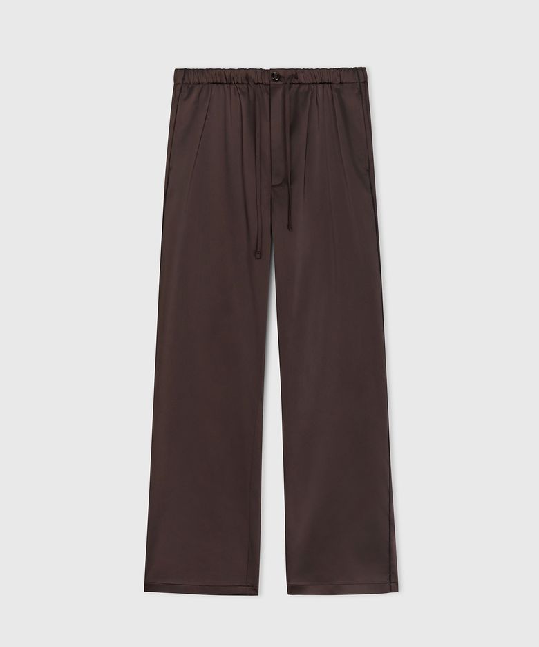 BAIA SATIN TERRAZZA PANTS OAK BROWN