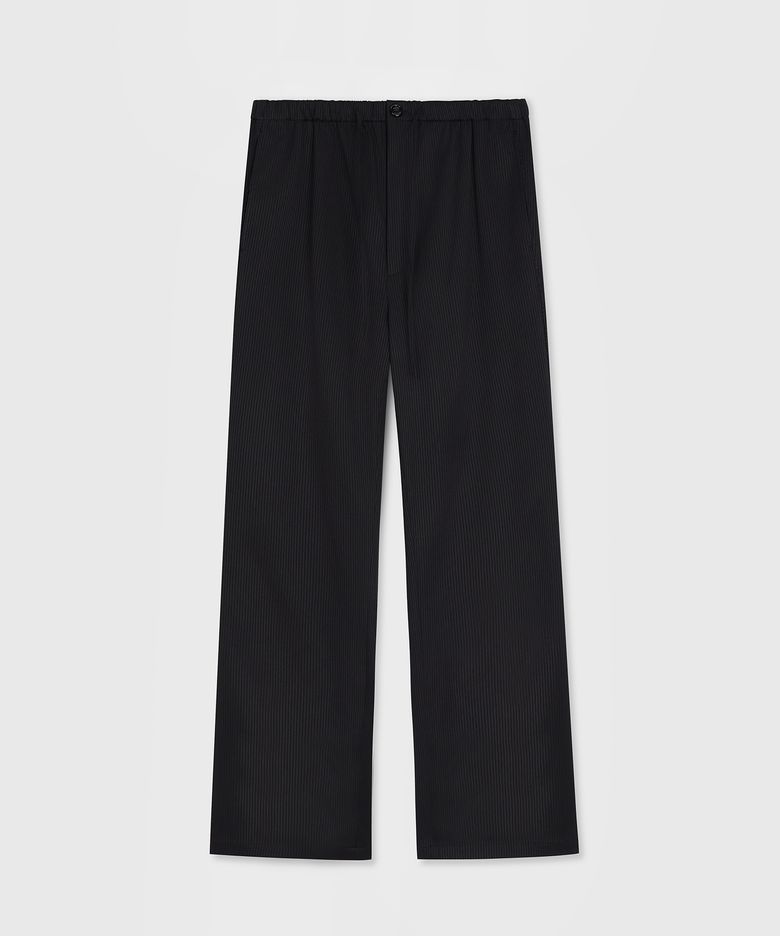 BAIA POPLIN TERRAZZA PANTS BLACK STRIPE