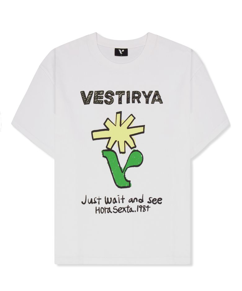 V-Root Blossom T-shirts White