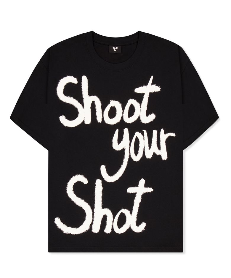 Shoot Your Shot T-shirts Black