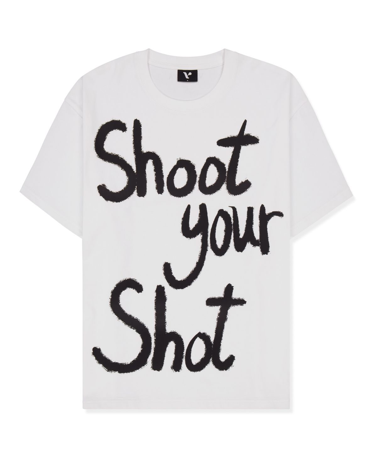 베스티리아(VESTIRYA) Shoot Your Shot T-shirts White