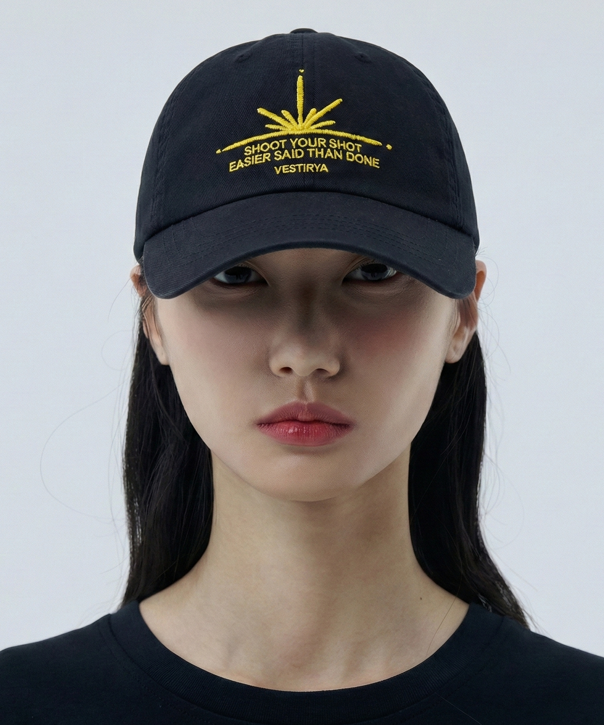 베스티리아(VESTIRYA) Solar Grahpic Ball Cap Black