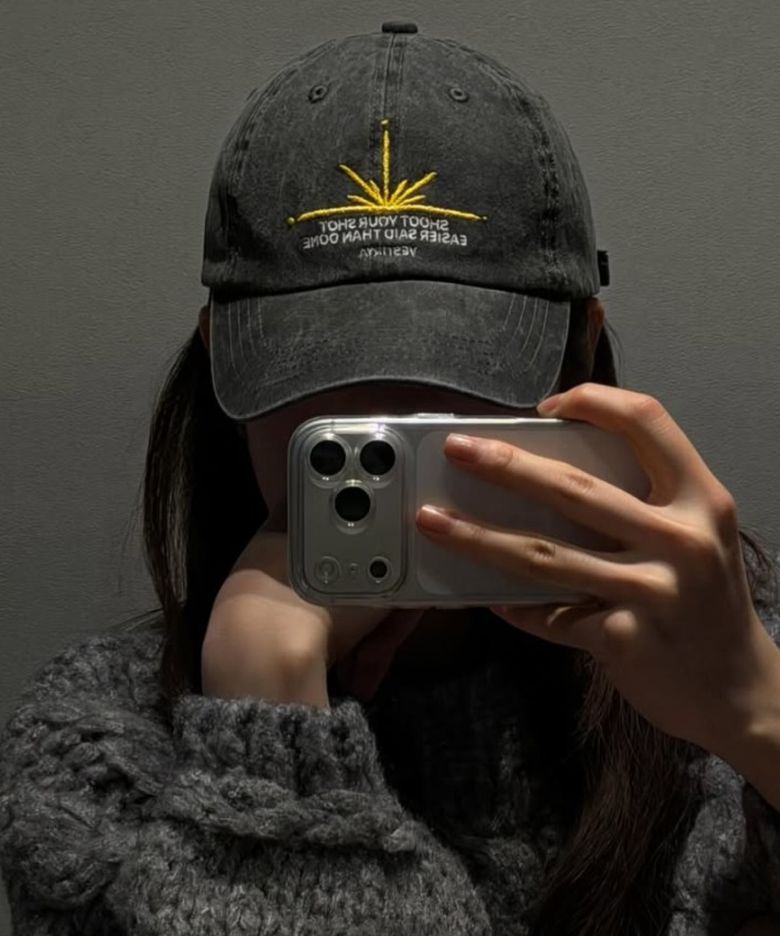 Solar Grahpic Ball Cap Charcoal