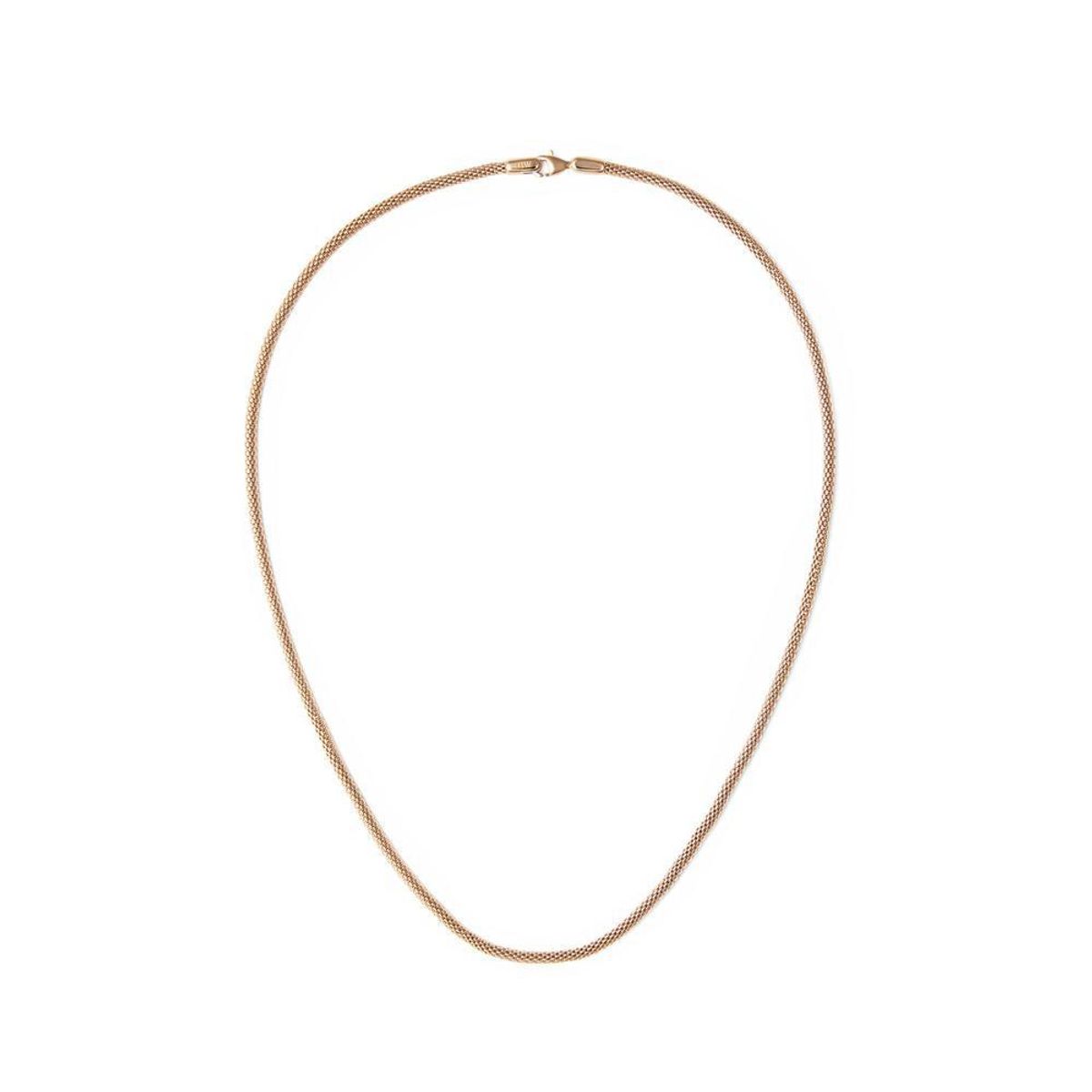 다니엘 웰링턴(DANIEL WELLINGTON) TIDE MESH NECKLACE 2.8 남성 민자 메시 심플 체인목걸이