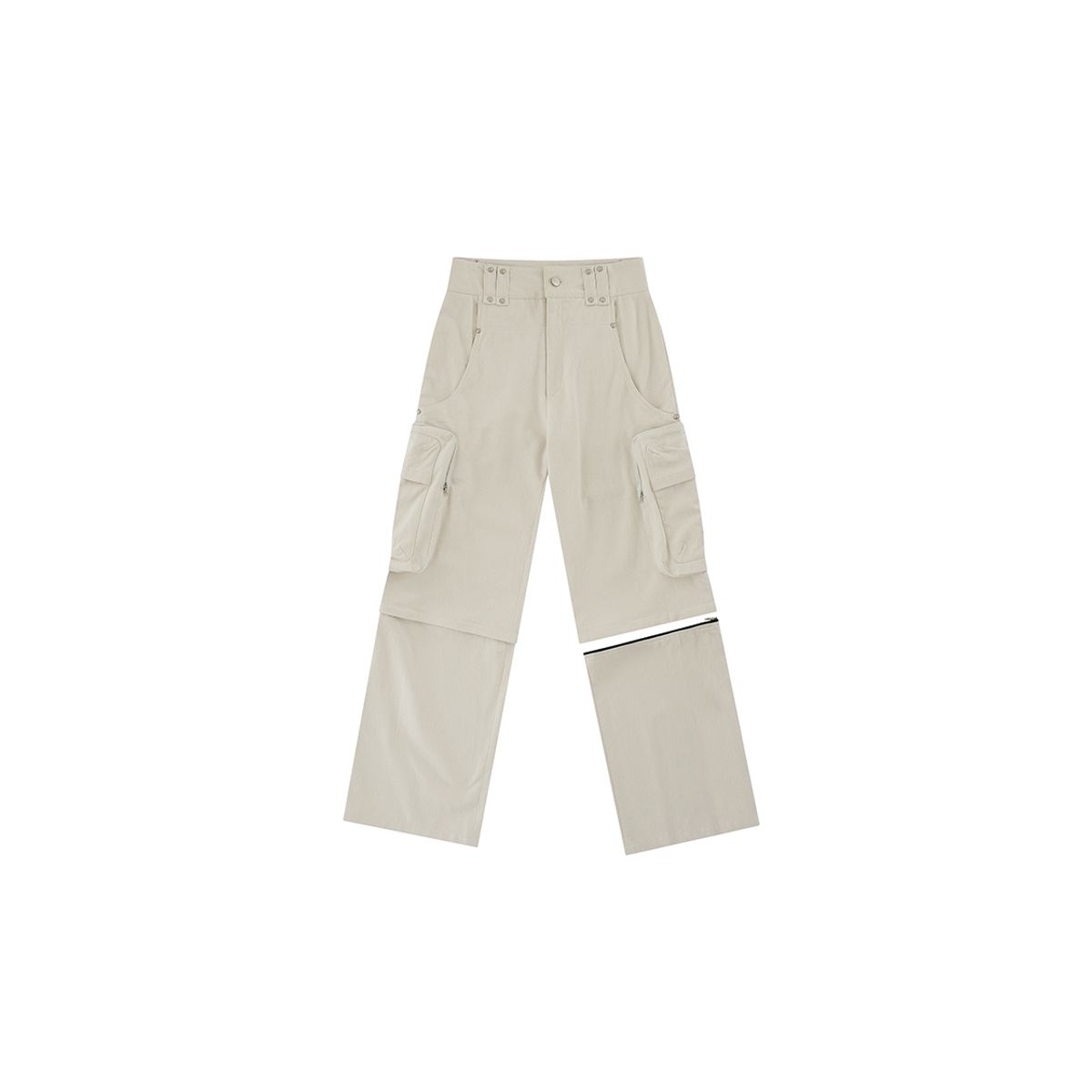 카시코(KASHIKO) Detachable Cargo Pants Ivory