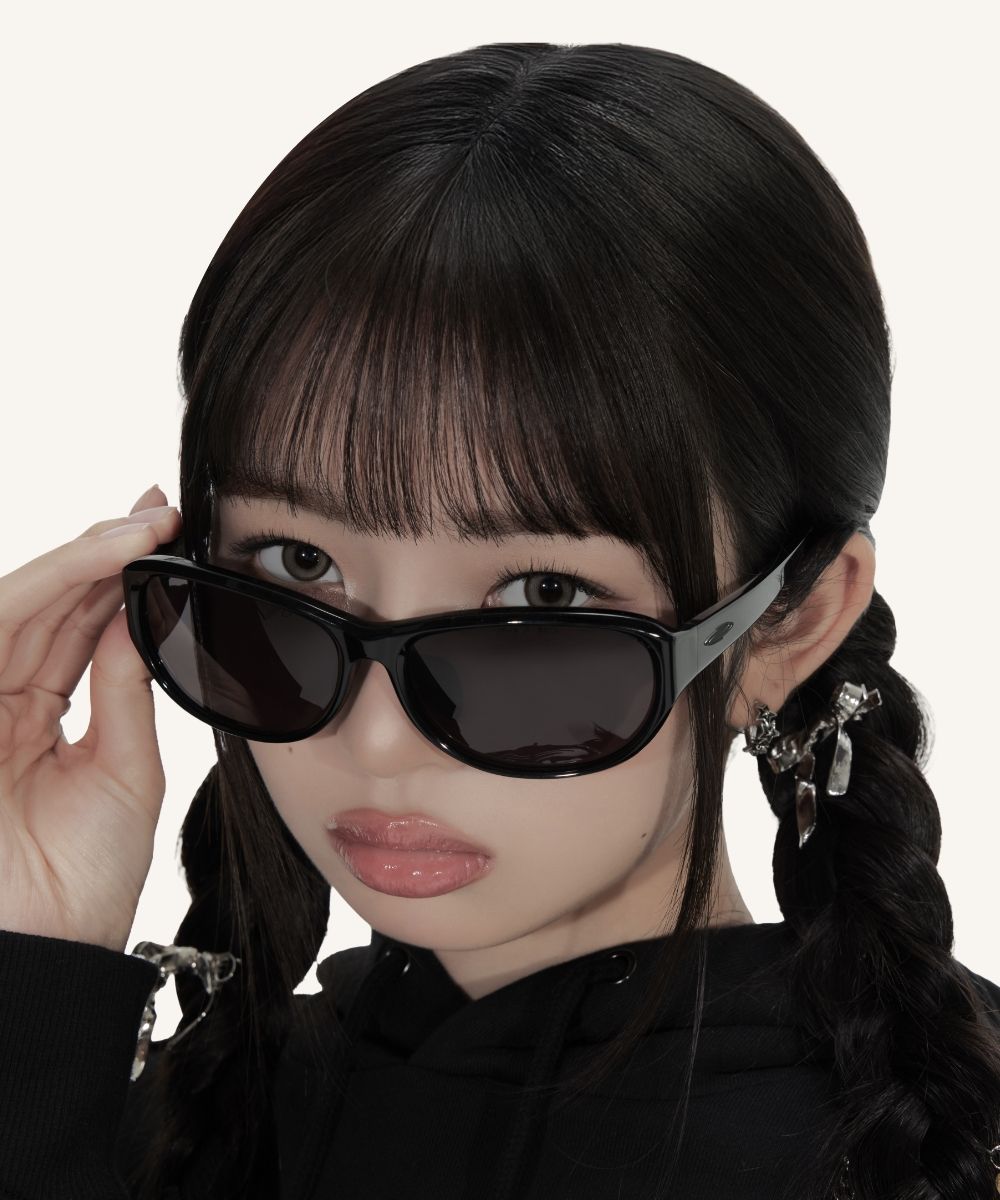 【Opening Project】IVEレイ着用 Iden Sunglass MUSINSA公式 | OPENING PROJECT Iden Sunglass - Black