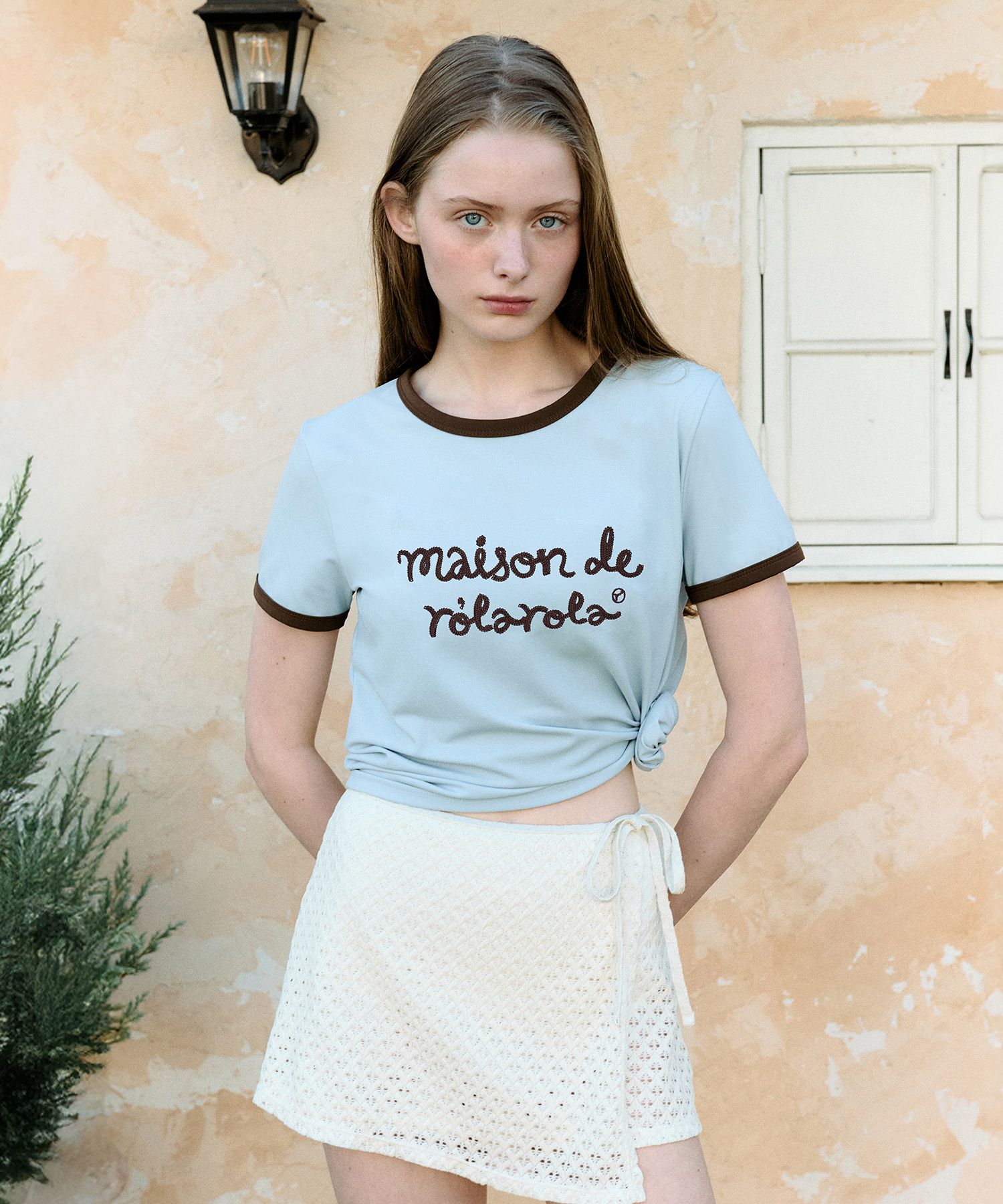 MUSINSA | ROLAROLA MAISON DE ROLA RASHGUARD BLUE