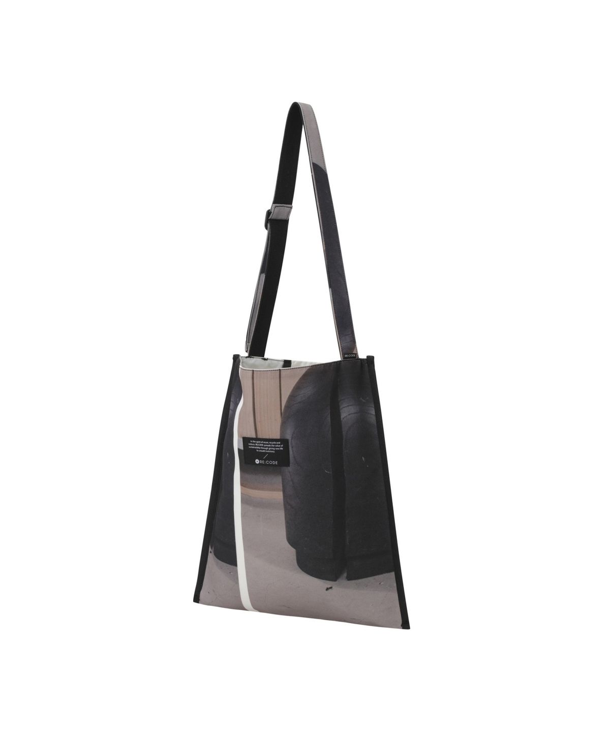 래코드(RECODE) Fluid Printing Reversible Airgag  Bag_RYBAM24810IVX