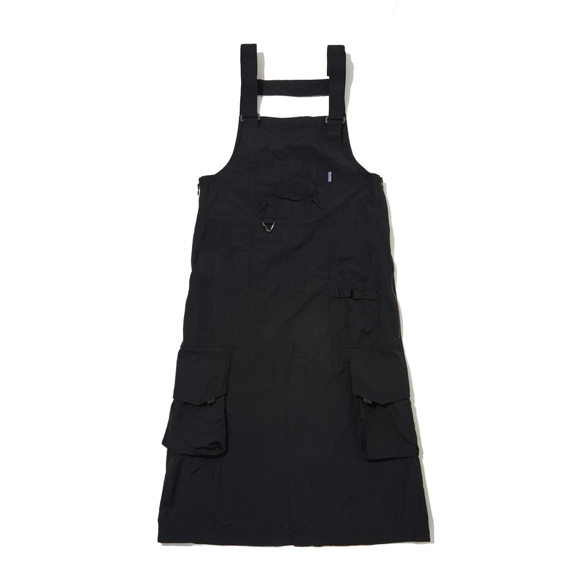 펜필드(PENFIELD) 립스탑 아티산 스커트 오버롤 블랙_FR2WS78F