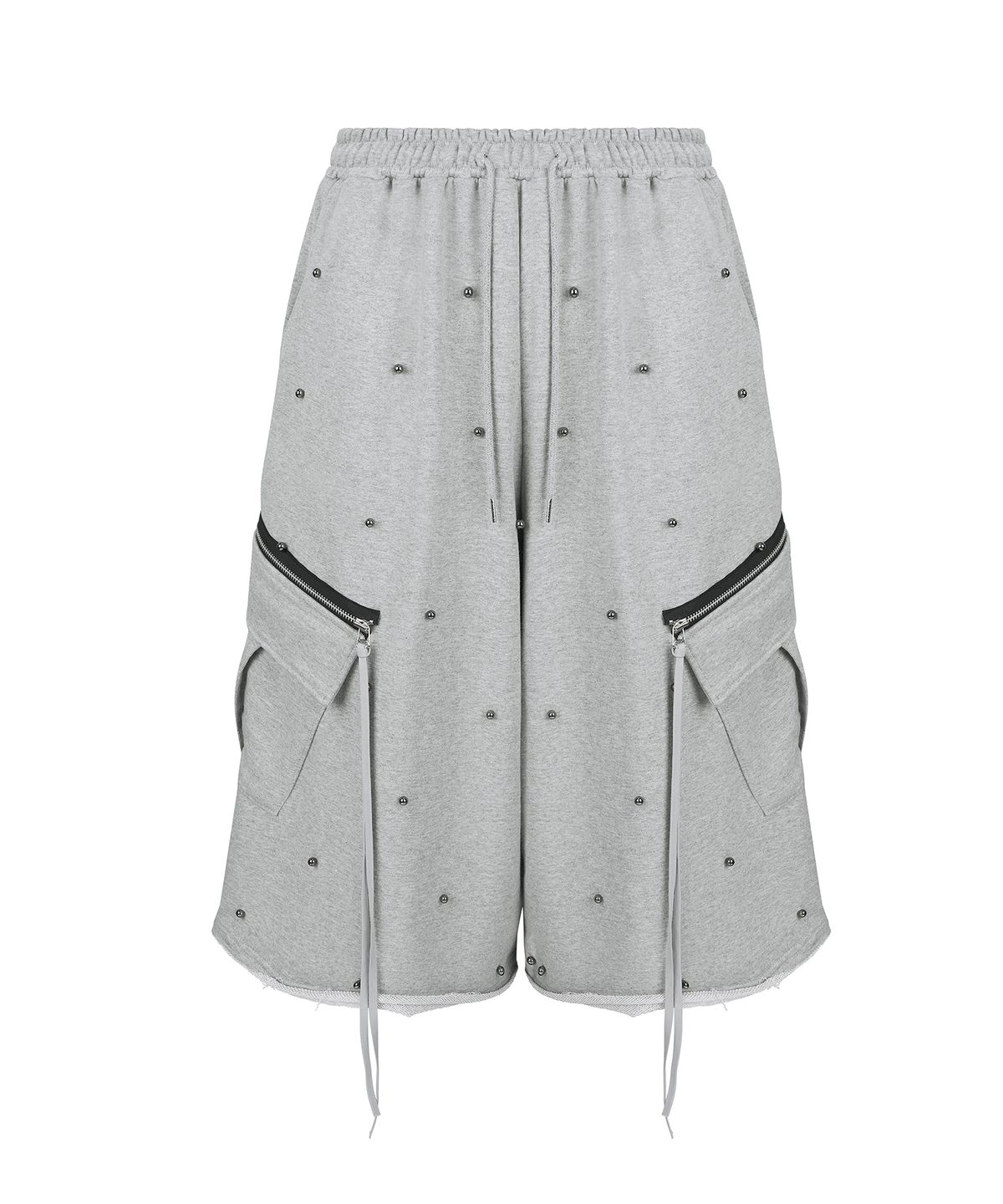 레씨토(LECYTO) Pearl Cargo Bermuda Pants_[M.Gray]