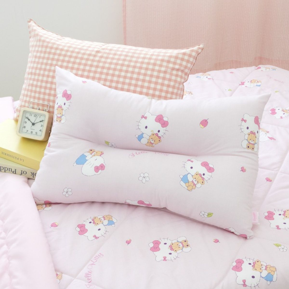 나라홈데코(NARAHOMEDECO) 산리오 헬로키티 경추베개 티니허그