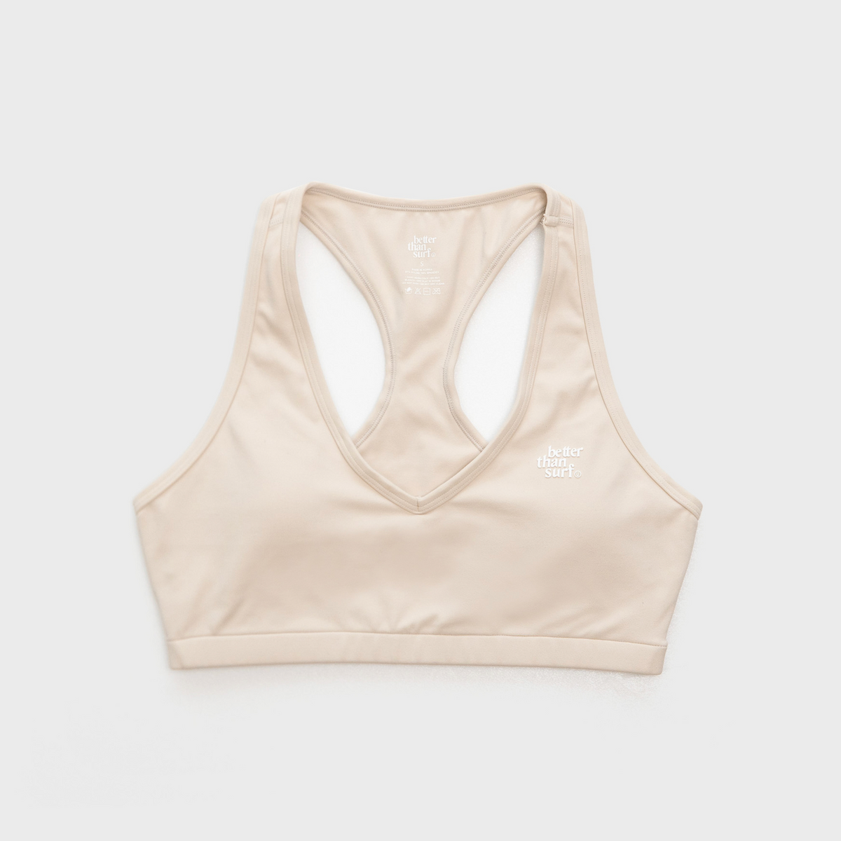 배러댄서프(BETTER THAN SURF) ACTIVE BRA TOP - SAND 액티브 브라탑 - 샌드