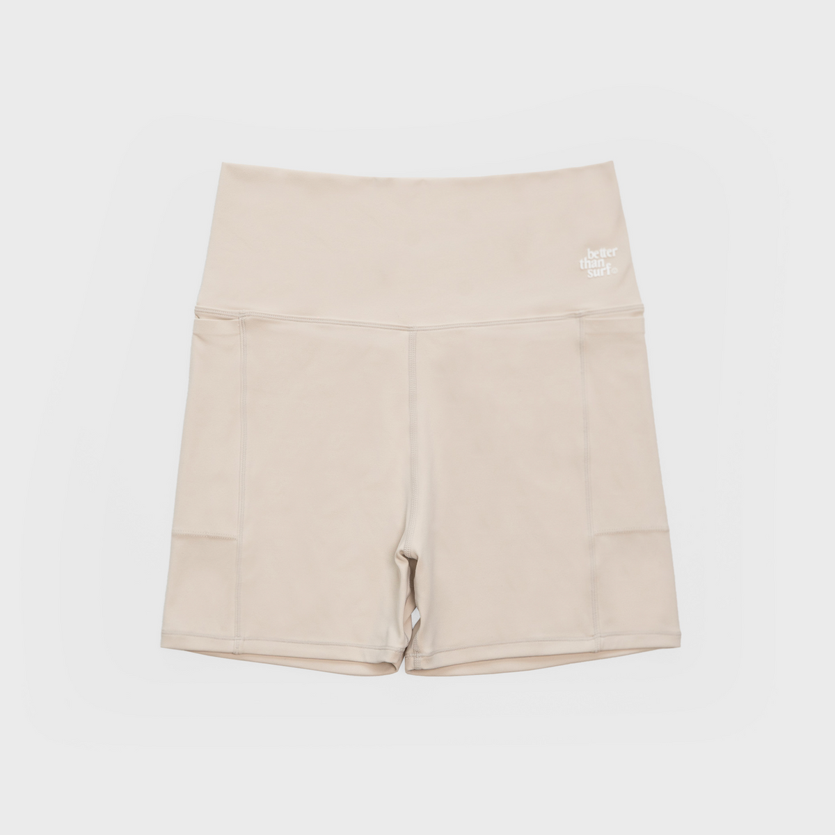 배러댄서프(BETTER THAN SURF) ACTIVE SHORT LEGGINGS - SAND 액티브 숏 레깅스 - 샌드