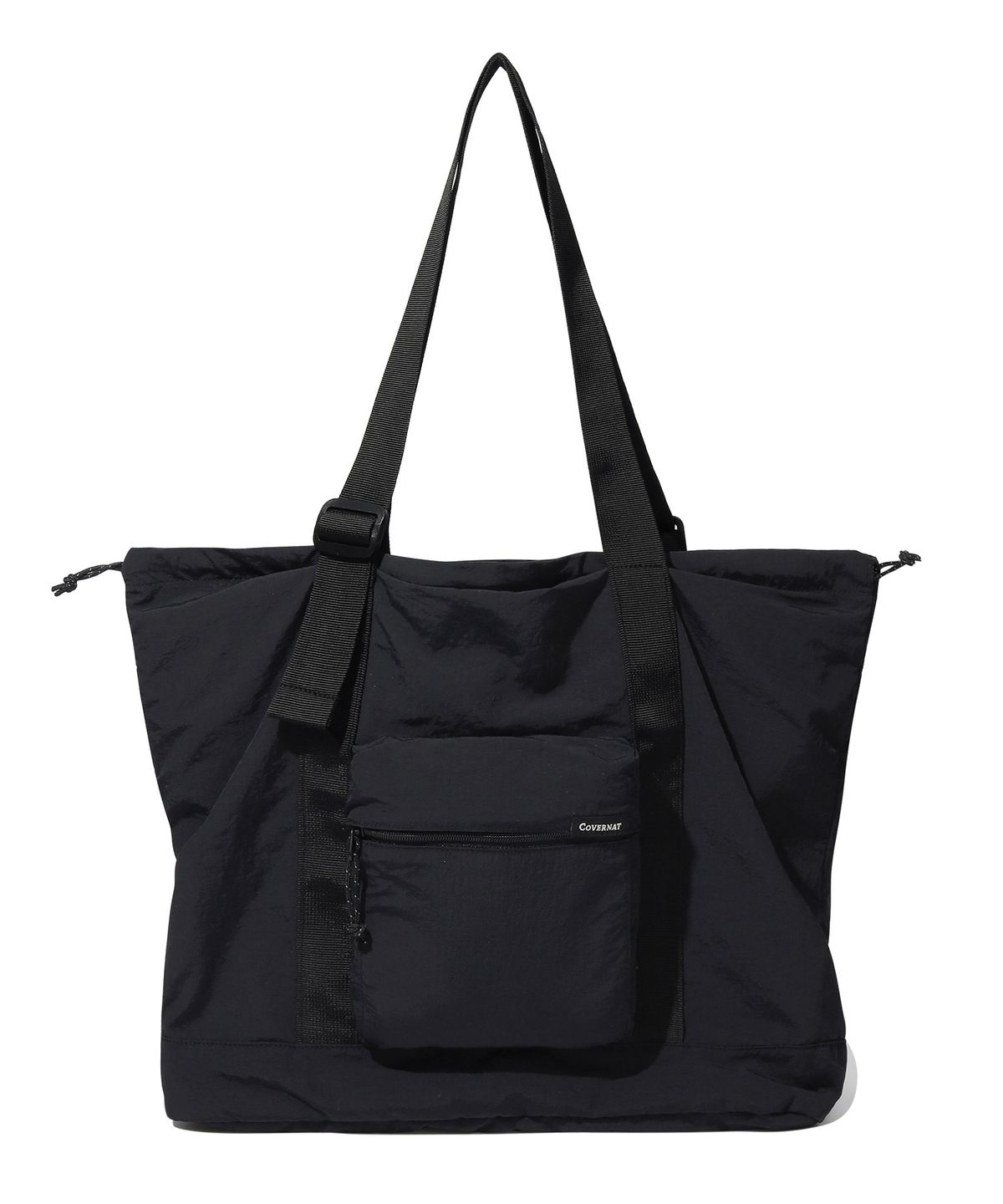 커버낫(COVERNAT) 립스탑 스트링 숄더백 Dark Navy