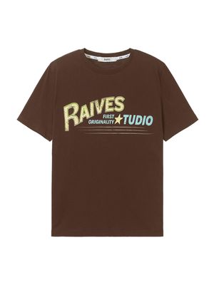 (UNISEX) RAIVES STUDIO T-shirt VW5ME650_2color