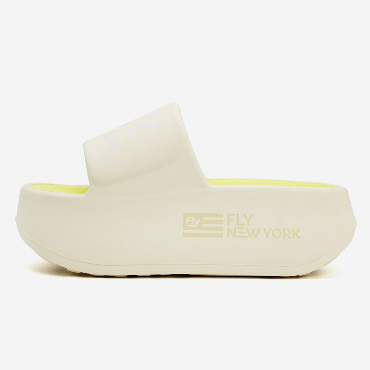 플라이뉴욕(FLY NEW YORK) 아에리바 키높이 리커버리 슬리퍼 네온 NSBYX3506