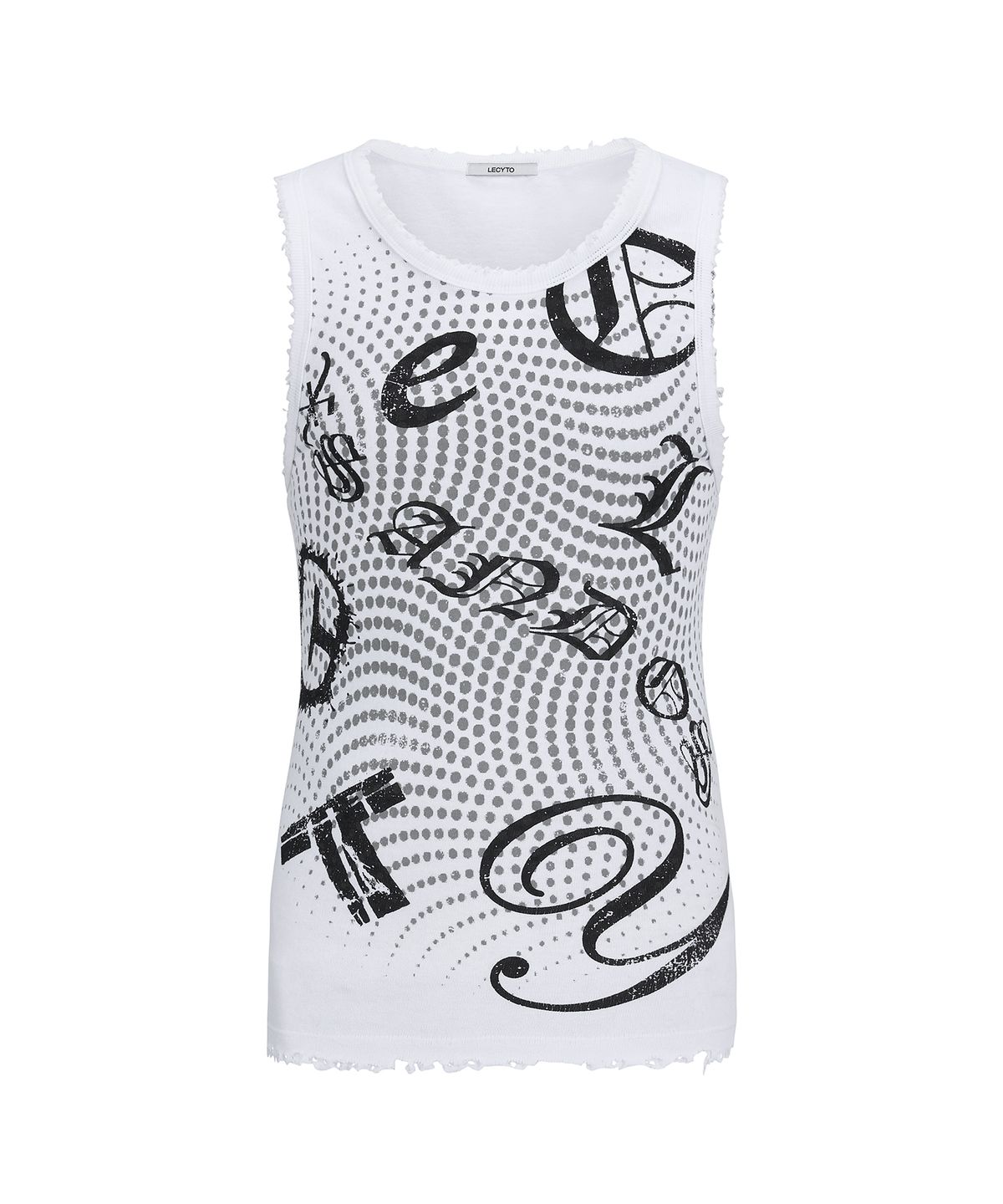 레씨토(LECYTO) Diploma Sleeveless_[White]