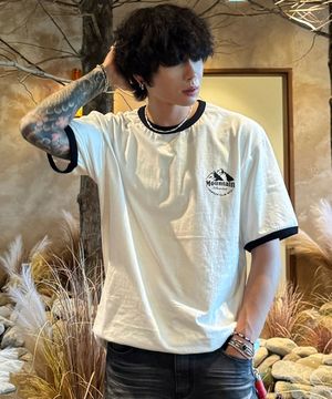 마운틴클럽 오버핏 링거 반팔티 4 Color [ULZE_3009]