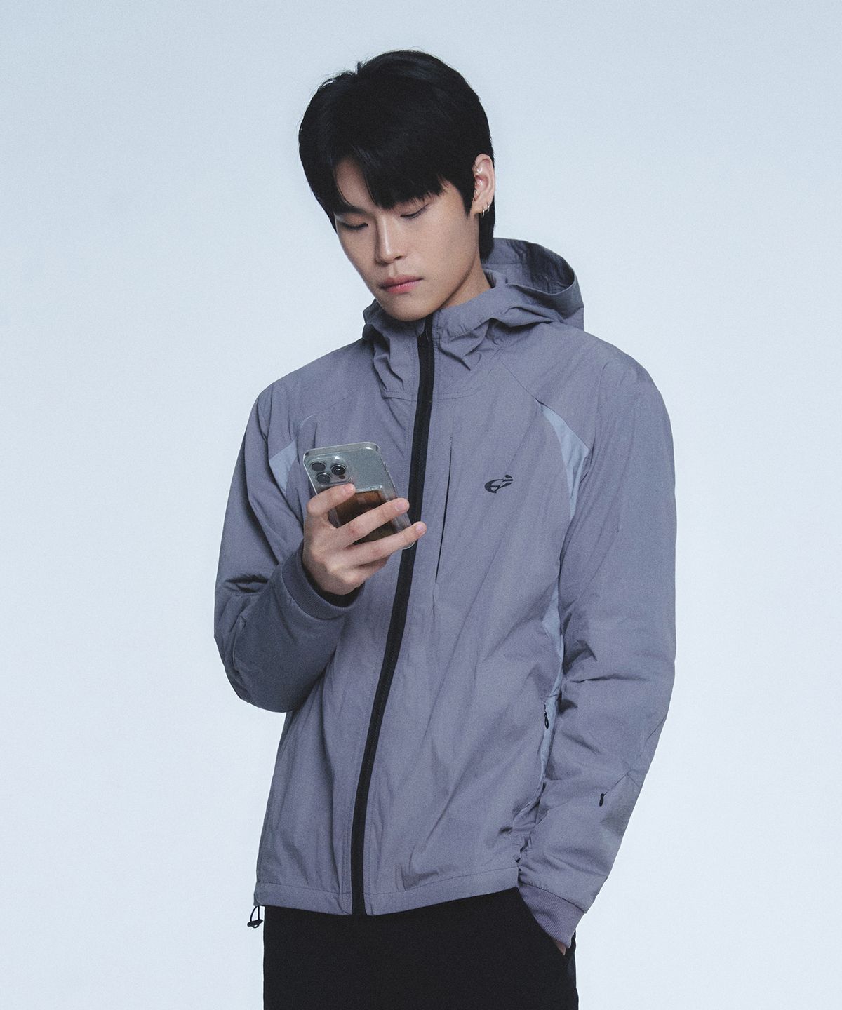현피트(HYUNFIT) DIVISION WIND JACKET-[DARK GRAY]