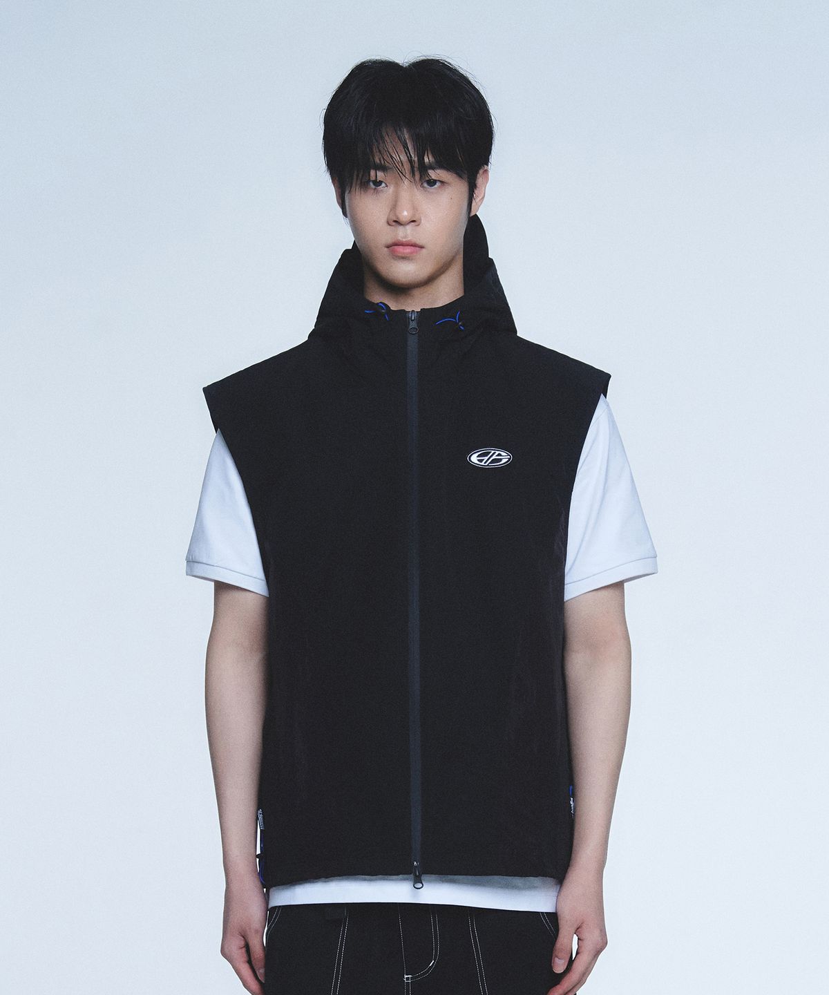 현피트(HYUNFIT) DIVISION WIND VEST-[BLACK]