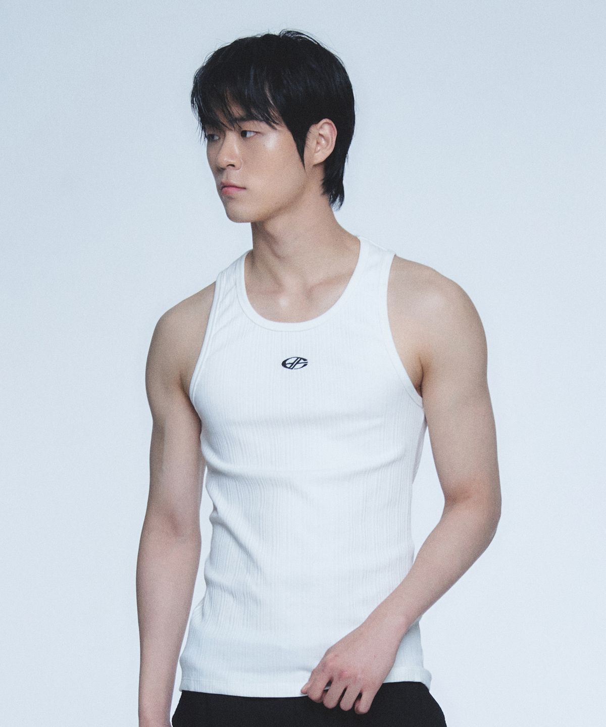 현피트(HYUNFIT) BASIC SLEVEELESS-[WHITE]