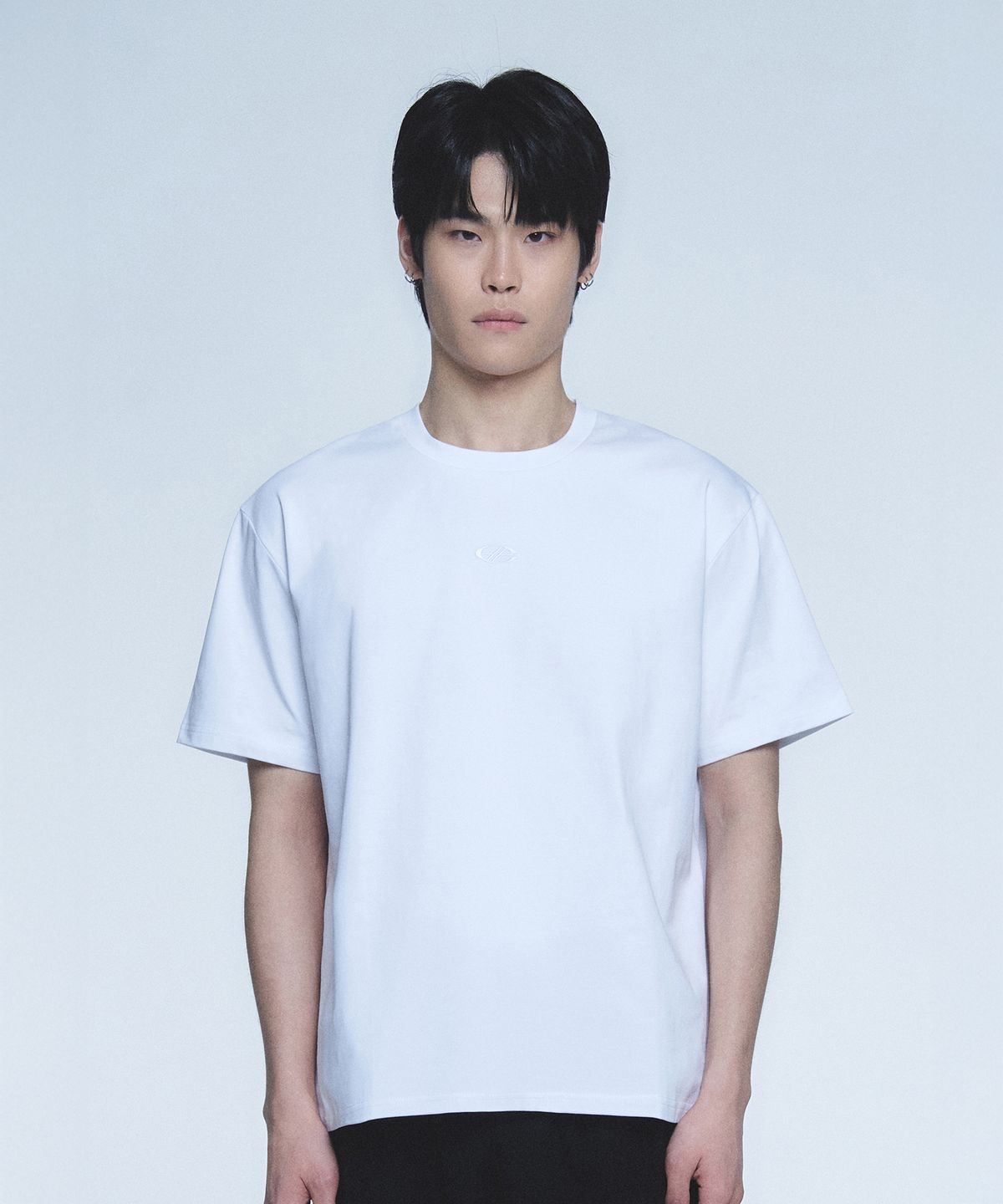 현피트(HYUNFIT) BIG LOGO T-SHIRT-[WHITE]