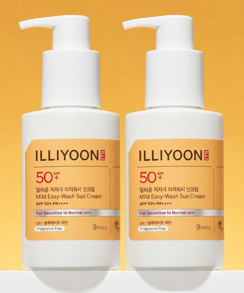 저자극 이지워시 선크림 150ml 2입