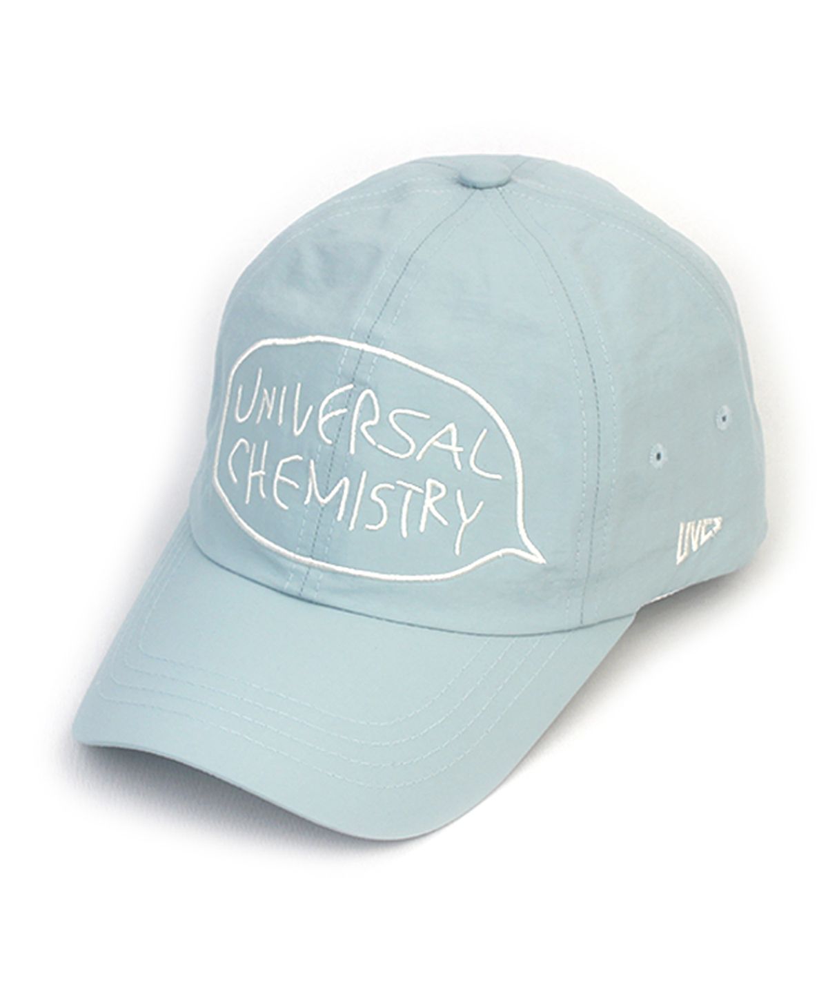 유니버셜 케미스트리(UNIVERSAL CHEMISTRY) Big Logo Nylon Pastel Blue Ballcap 나일론볼캡