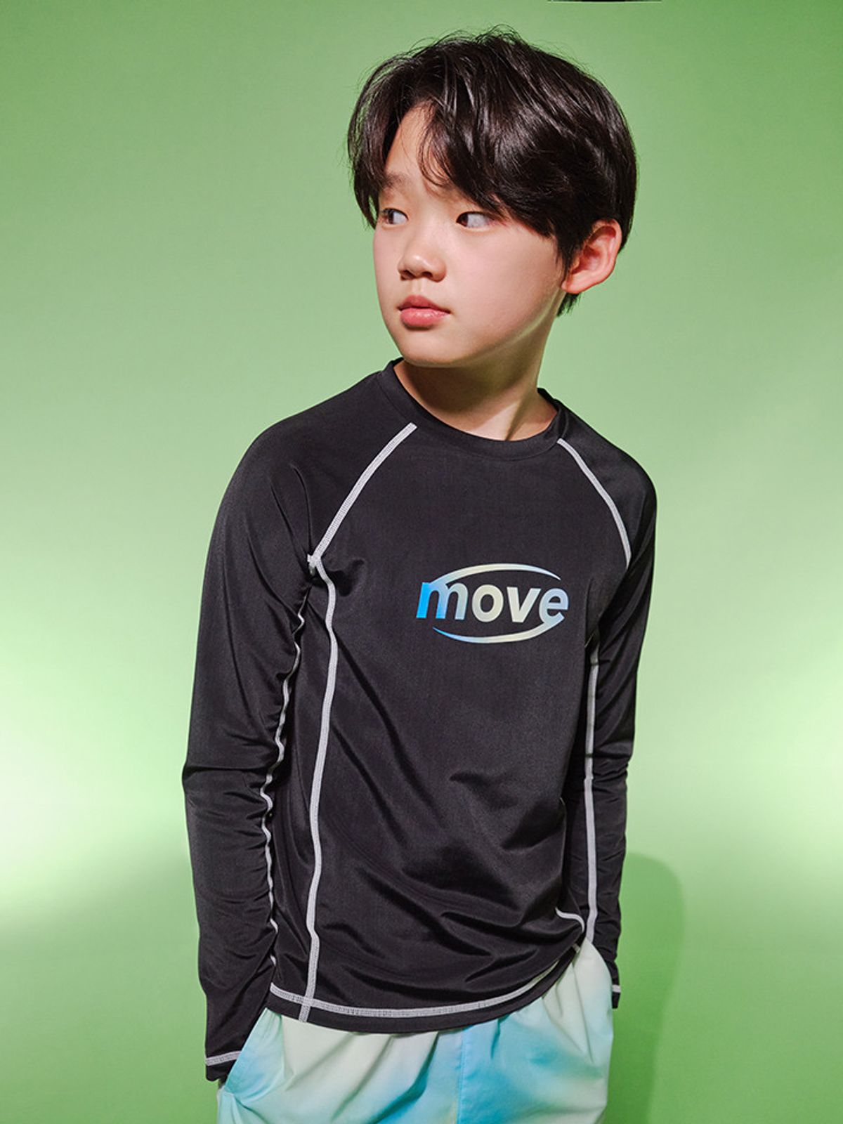 폴햄키즈(POLHAM KIDS) 공용) 무브 래쉬가드 상의_PKF2TS3500