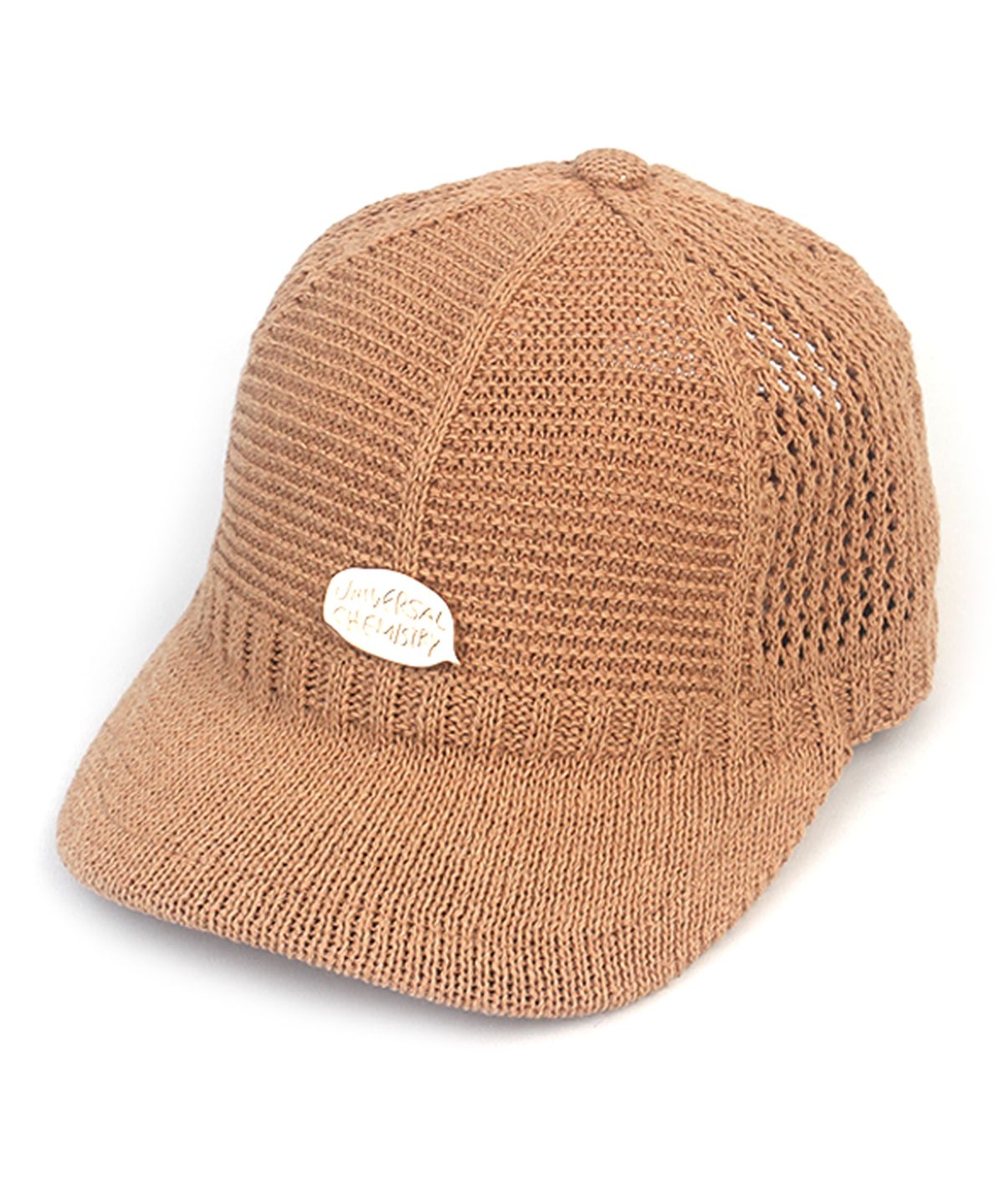 유니버셜 케미스트리(UNIVERSAL CHEMISTRY) Paper Brown Baseball Cap 페이퍼볼캡