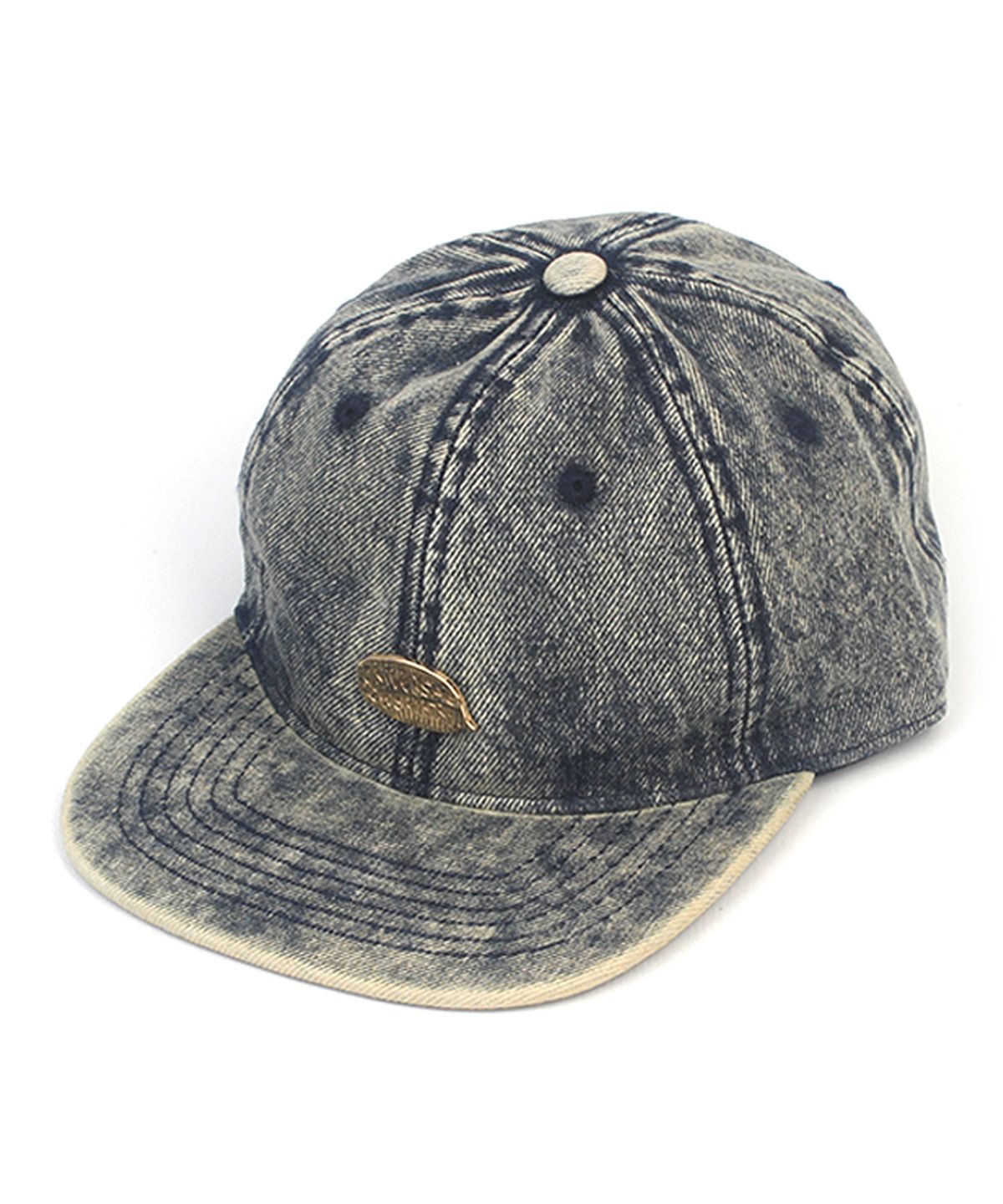 유니버셜 케미스트리(UNIVERSAL CHEMISTRY) Washing Denim Strapback Cap - Big Size 데님모자