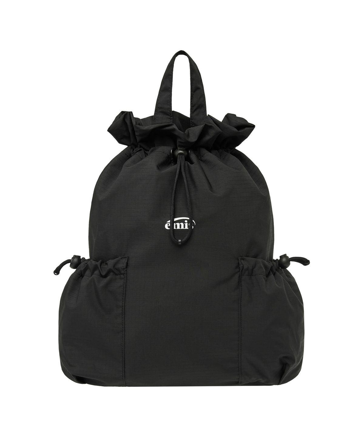 이미스(EMIS) STRING ONE-SHOULDER BACKPACK-BLACK
