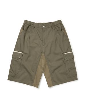 MIXED CARGO SHORTS (BEIGE)