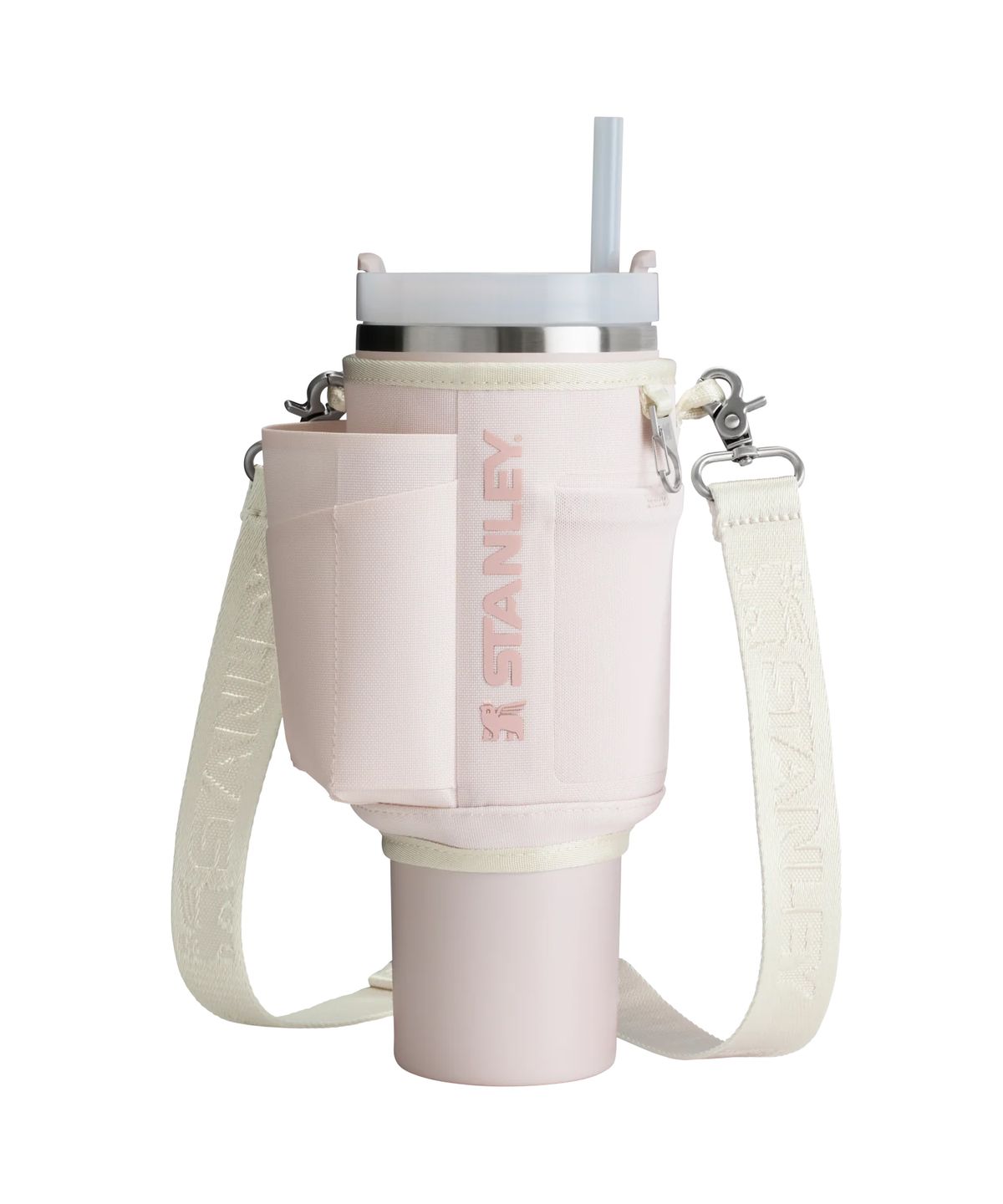 스탠리 1913(STANLEY1913) 올데이 캐리올 퀜처 H2.0 텀블러 887ml 스트랩백 로즈쿼츠