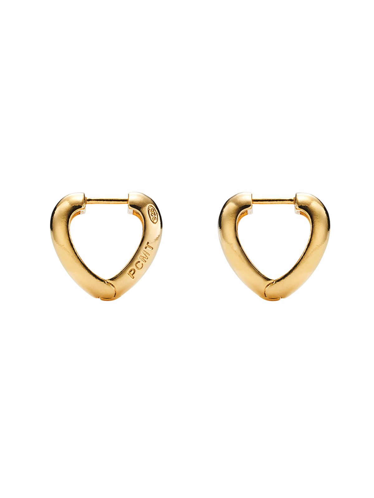 피코먼트(PICOMENT) #006 Heart Ring Earring _ GD