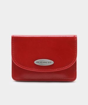 Auris Card Wallet - Red