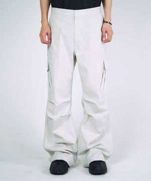 CN 테크 카고 팬츠 [애쉬 화이트]