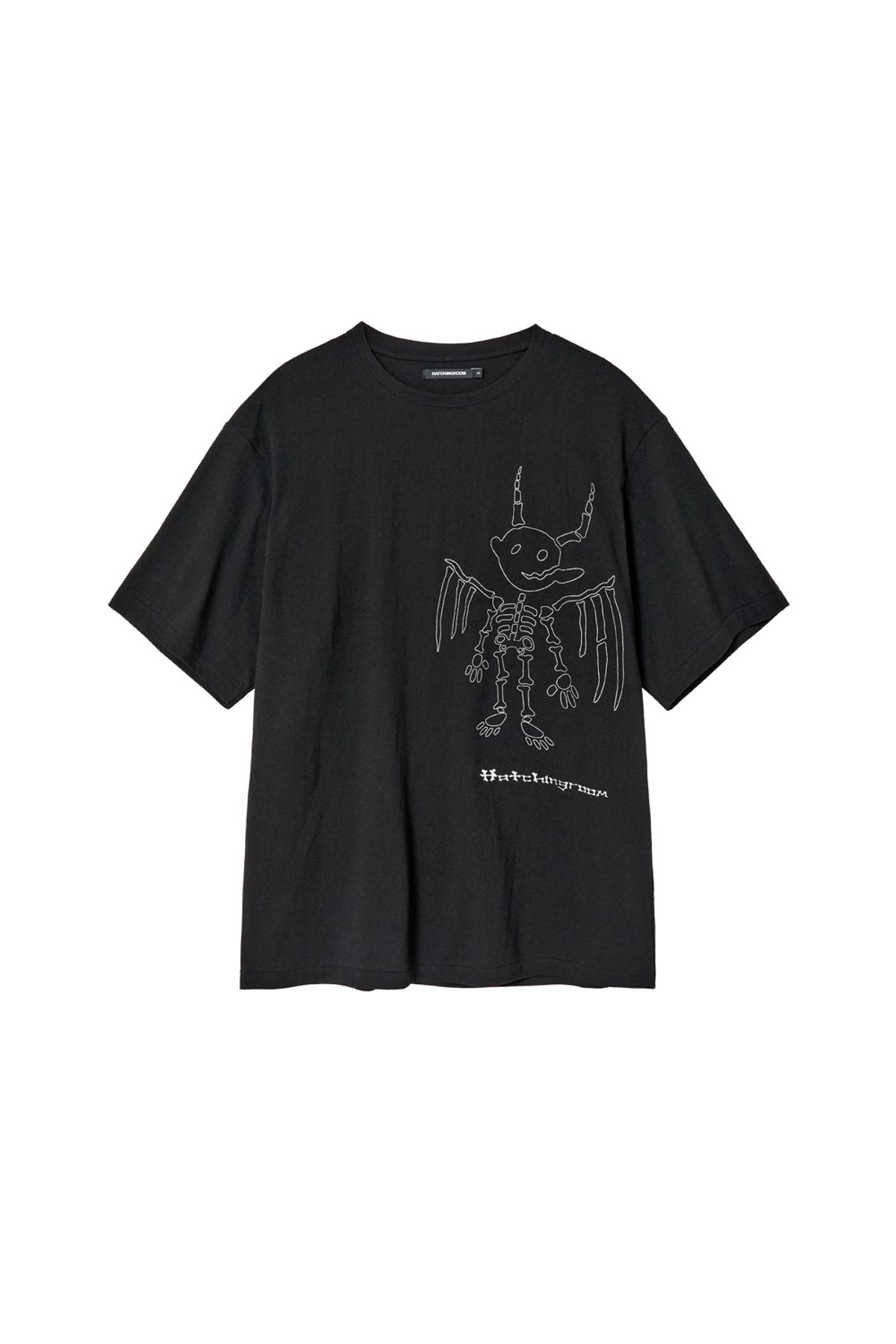 해칭룸(HATCHINGROOM) Bone Devil Tee Black