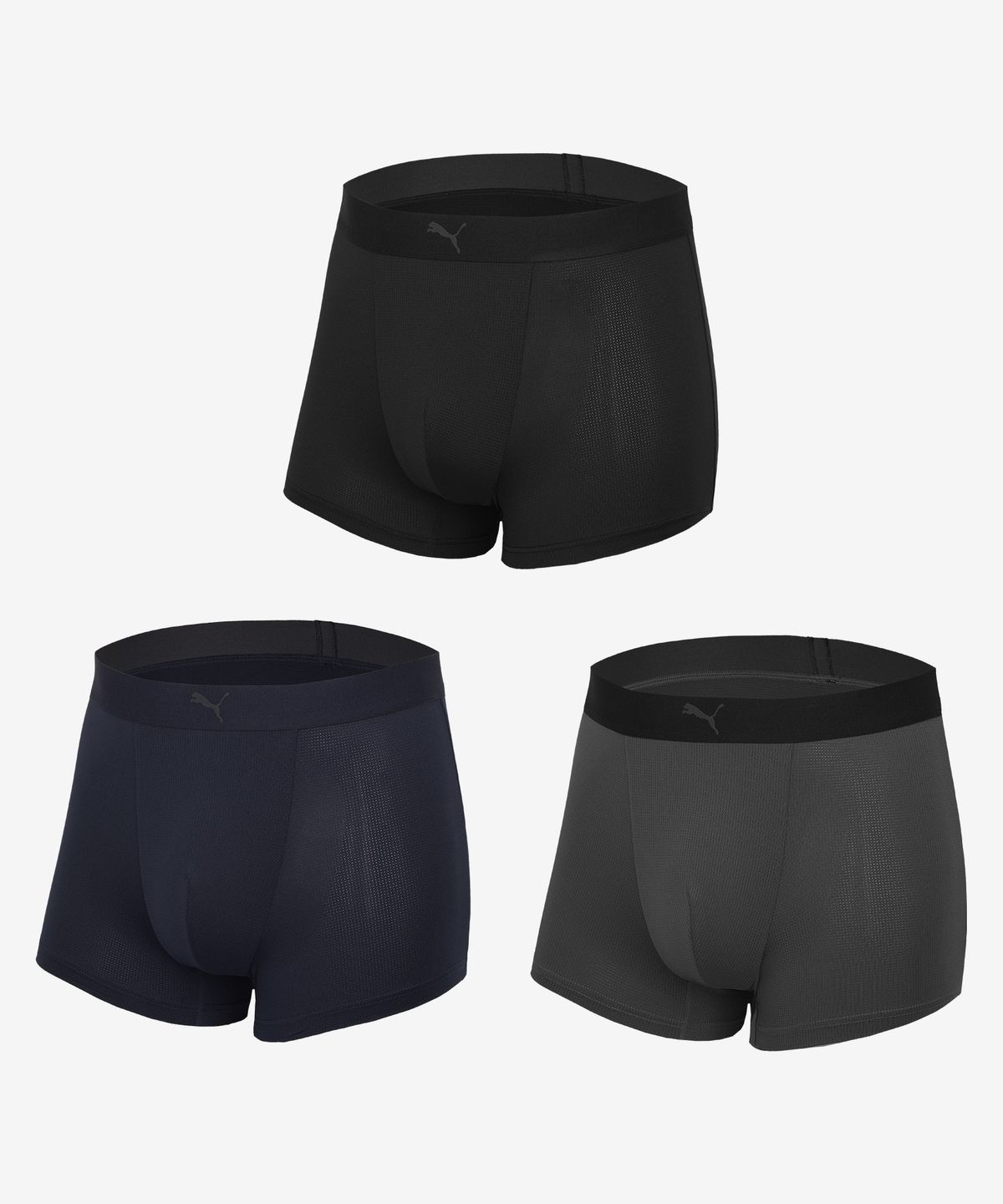 푸마 바디웨어(PUMA BODYWEAR) [3PACK] 남성 올메쉬 드로즈