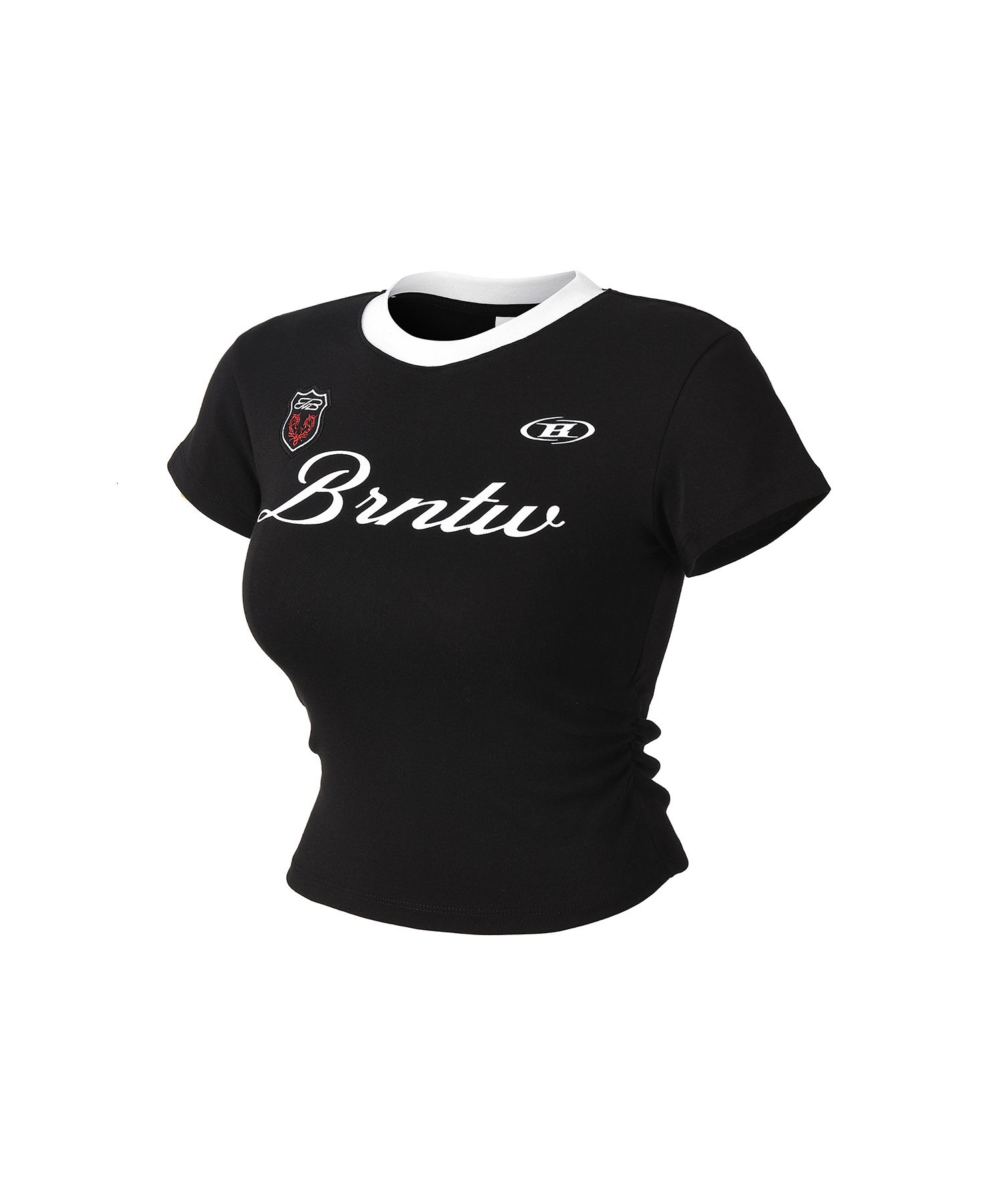★2024SS新作★BORN TO WIN★B X H CROP T-SHIRTS Born to Win Cropped Boxy Tee