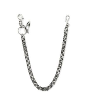 메탈 로고 체인 키링