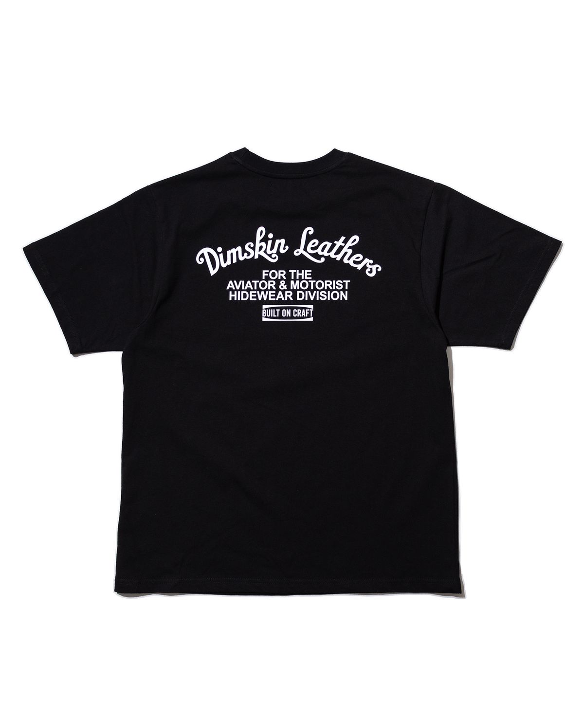 딤스킨(DIMSKIN) SLOGAN T-SHIRT [BLACK]