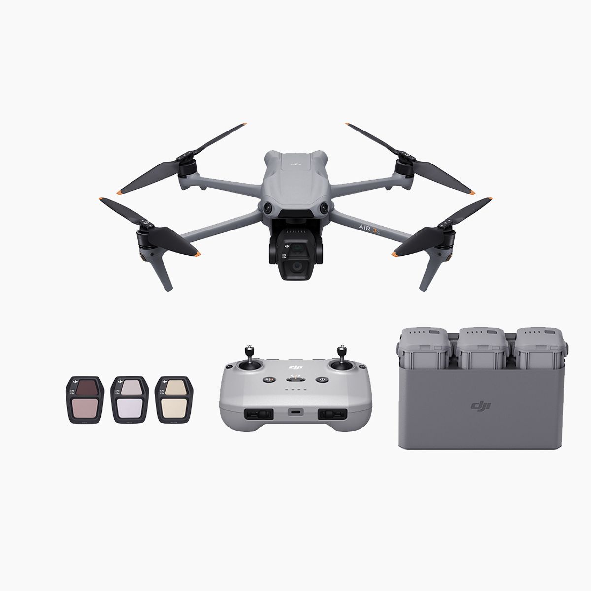 디제이아이(DJI) Air 3S 플라이 모어 콤보 (DJI RC-N3)