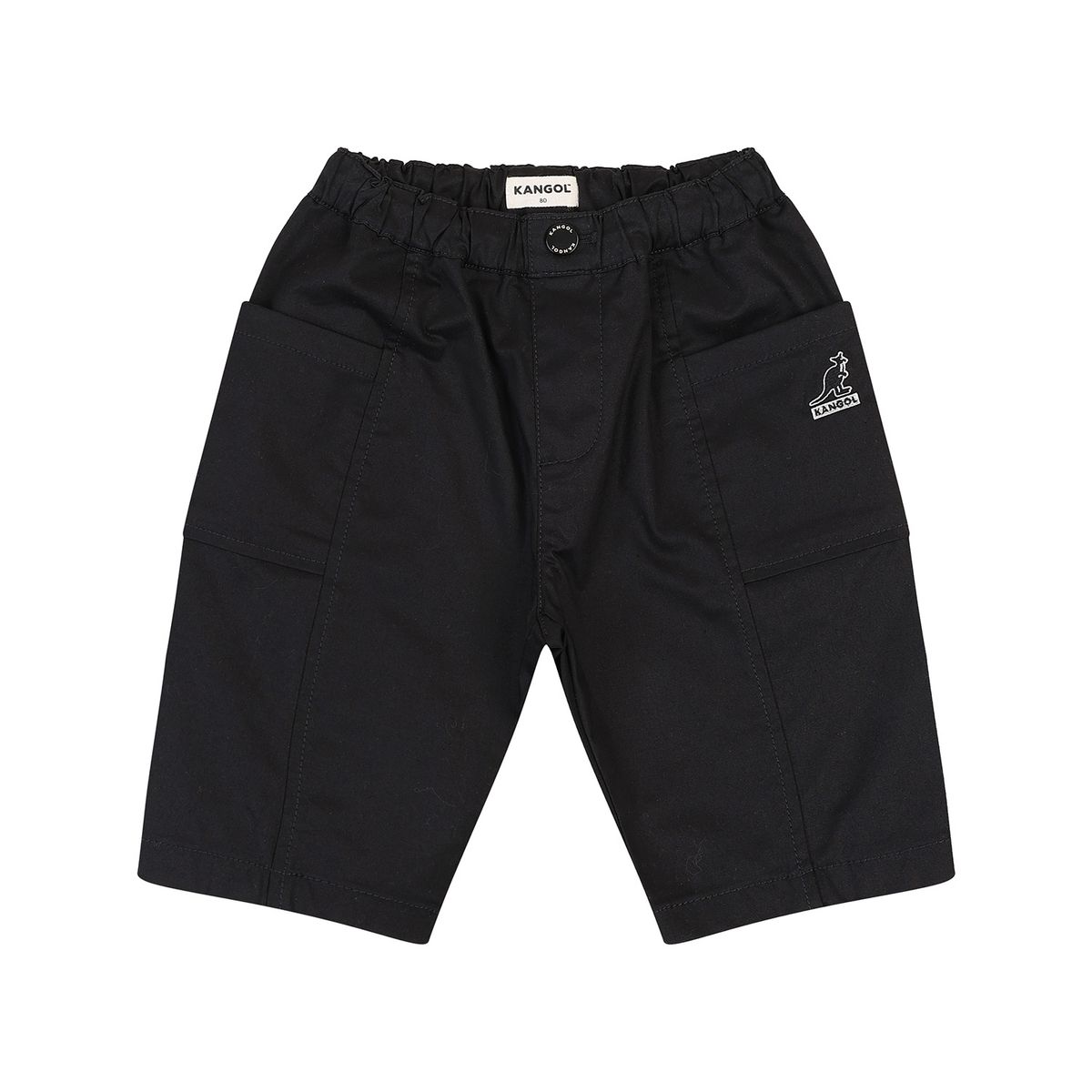 캉골키즈(KANGOL KIDS) [베이비] 포켓 우븐 팬츠 RC 0960 블랙