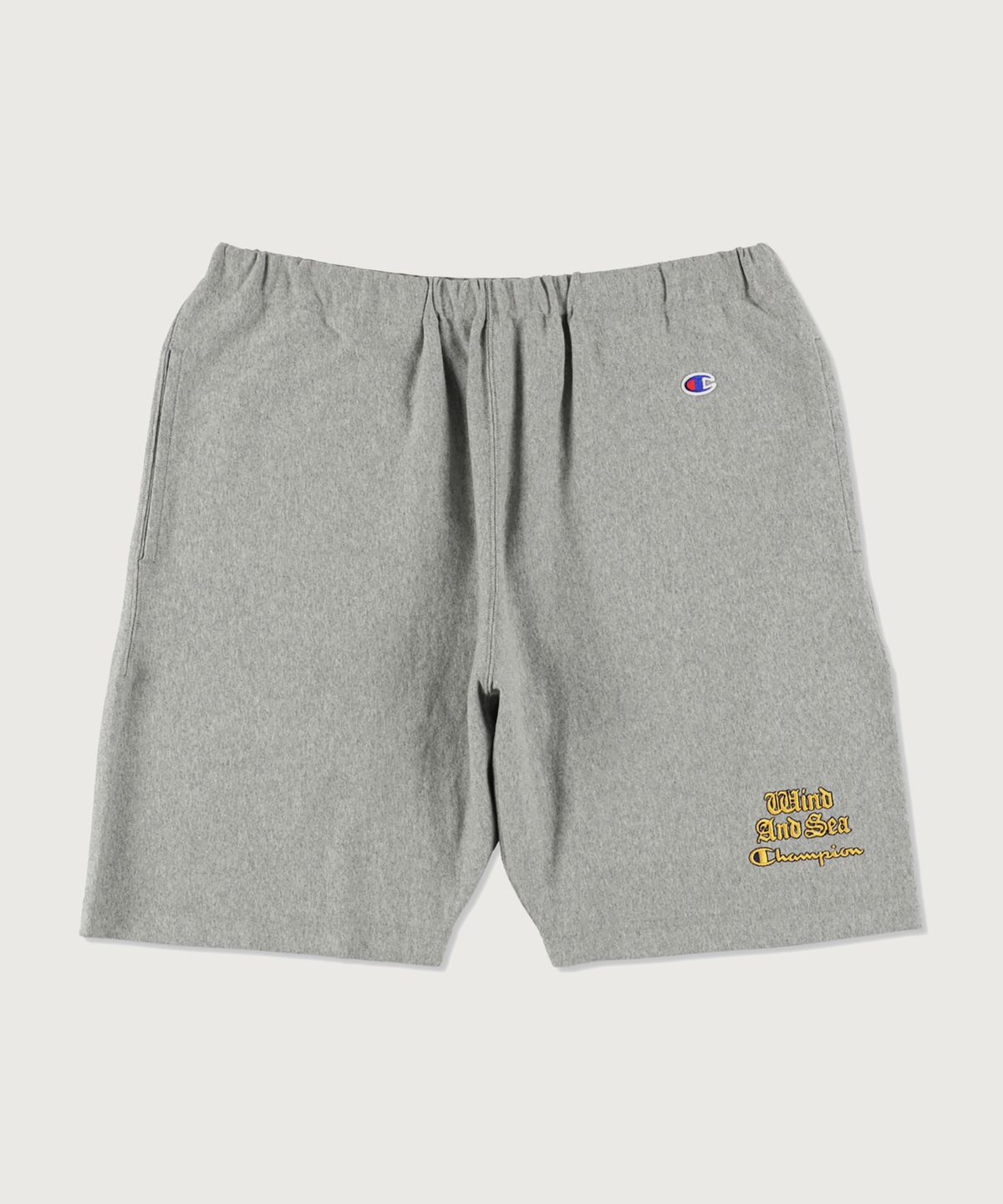챔피온(CHAMPION) 챔피온 X 윈드앤씨 리버스위브 숏팬츠 Oxford Grey
